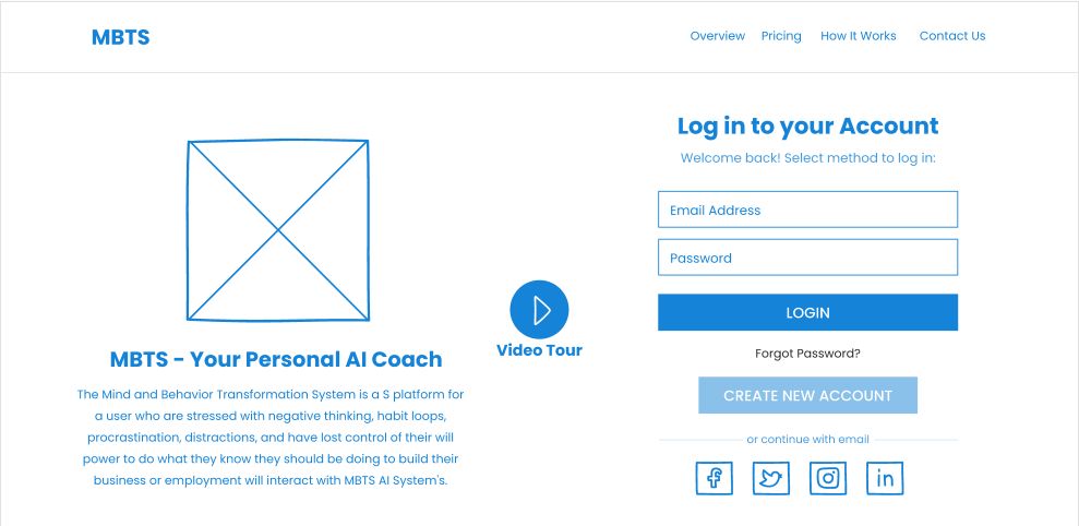 MBTS Wireframe Screen