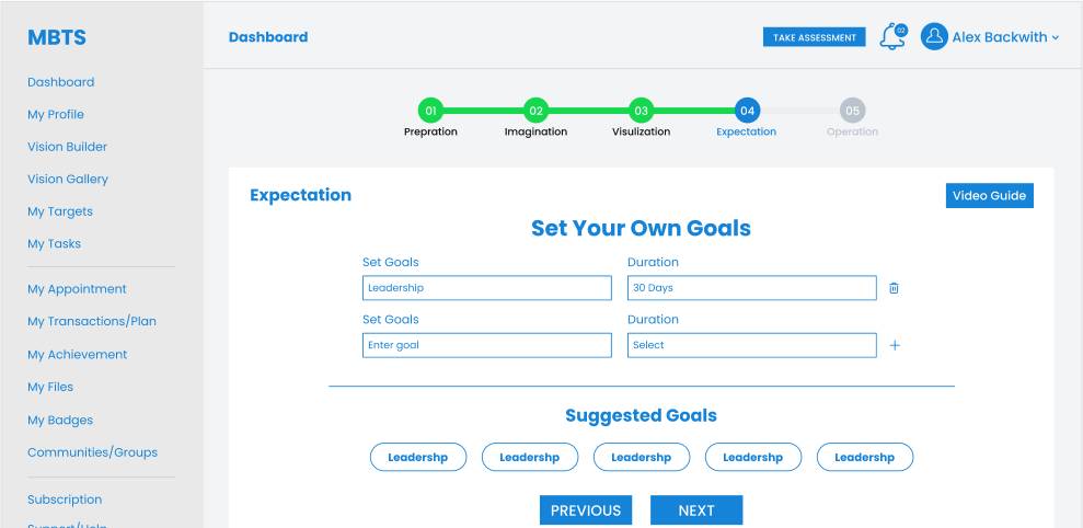 MBTS Wireframe Screen